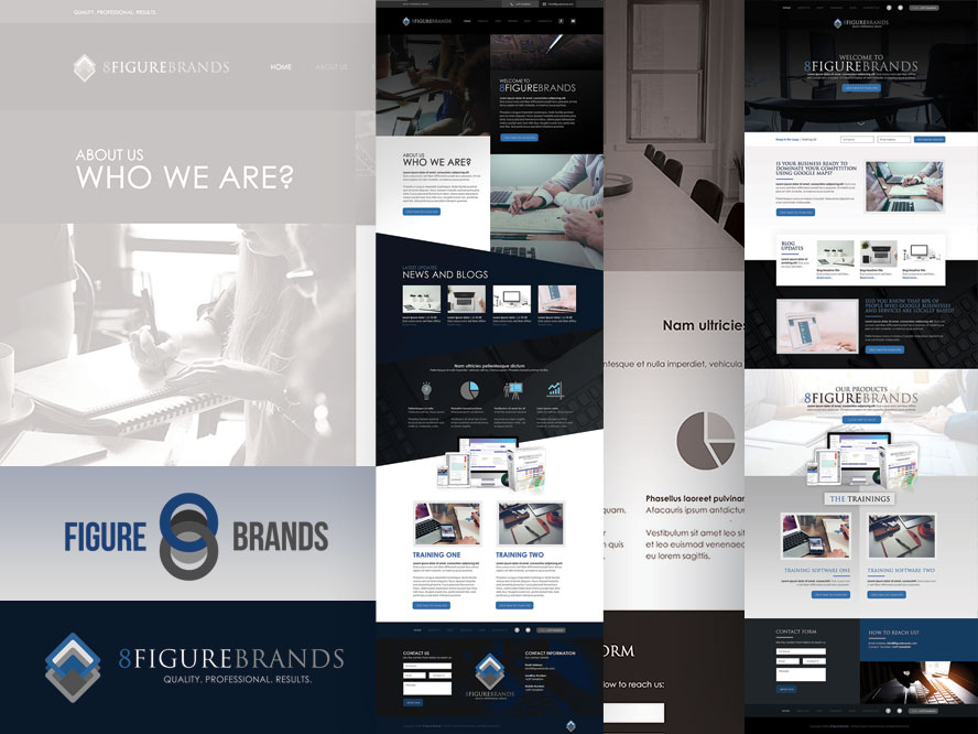 8FigureBrands Web Design