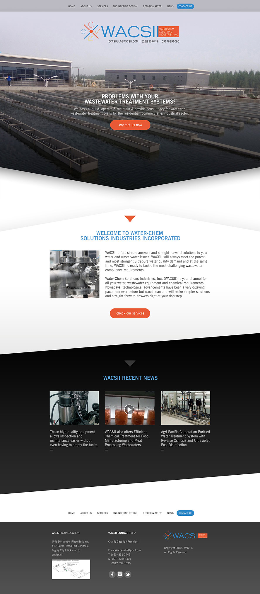 new wacsii website
