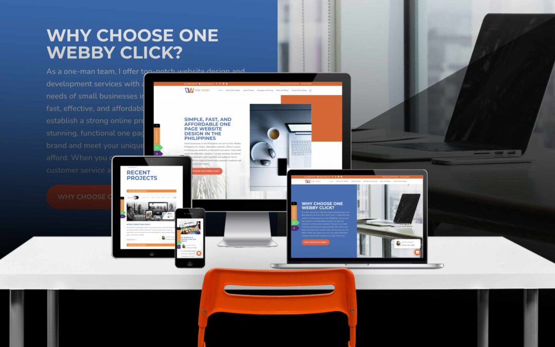One Page Website: One Webby Philippines