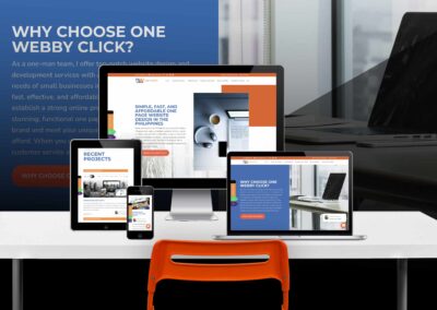 One Page Website: One Webby Philippines