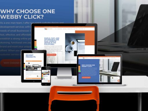 One Page Website: One Webby Philippines