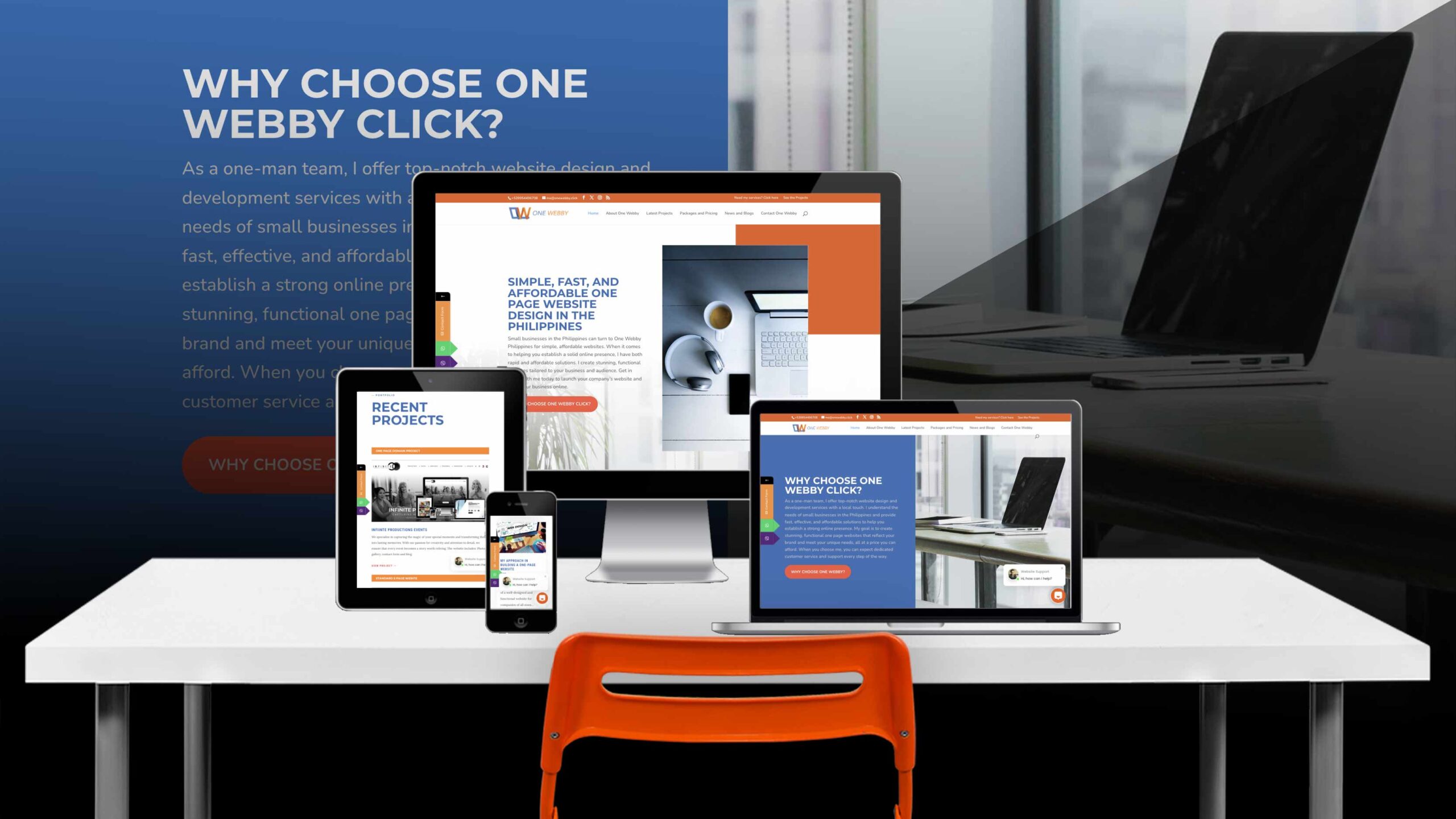 one page website philippines