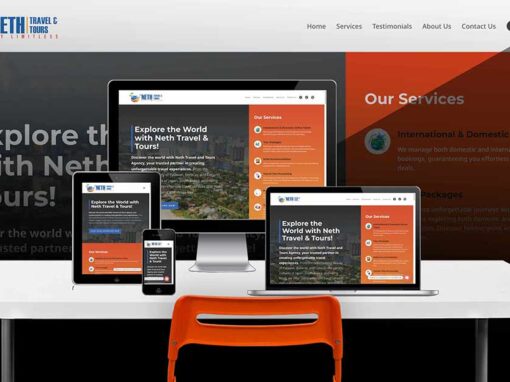 Web Development: Neth Travel and Tours