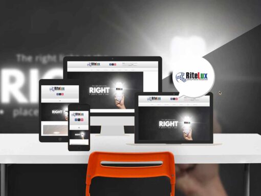 A Website Makeover for Free for Ritelux Lighting
